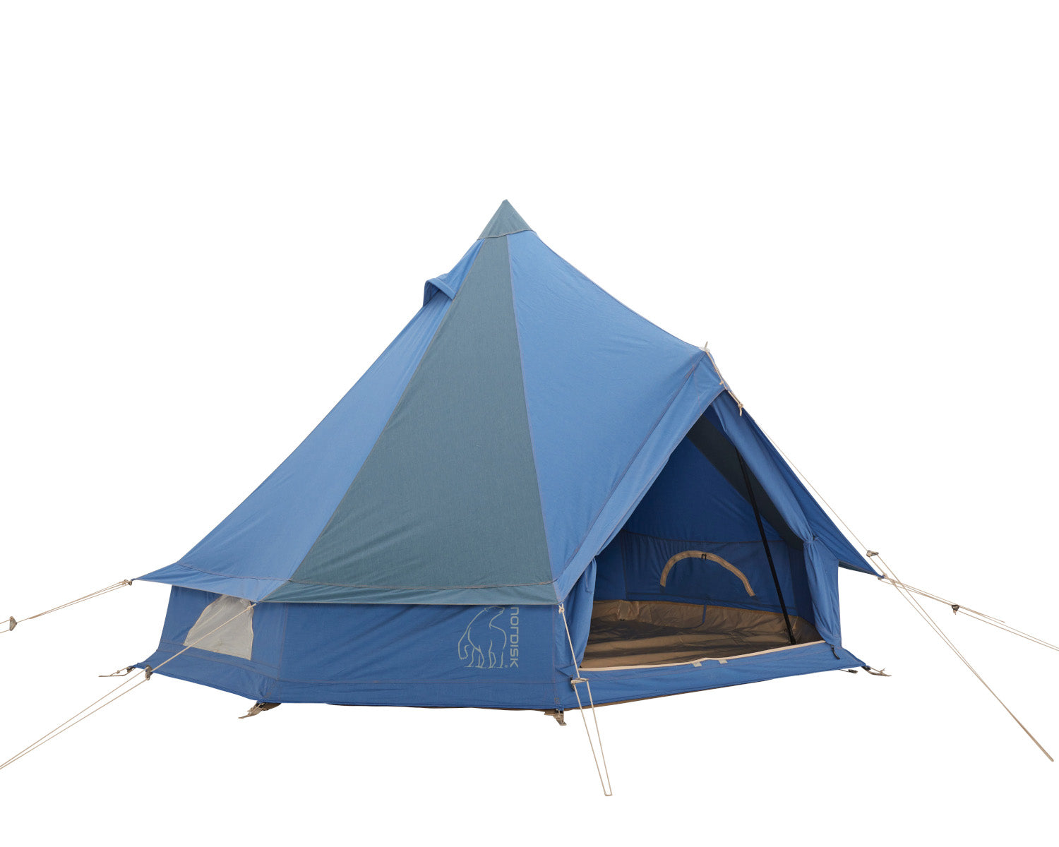 Asgard 7.1 Glamping Zelt - 7.1 m² | 3 Personen | Denim