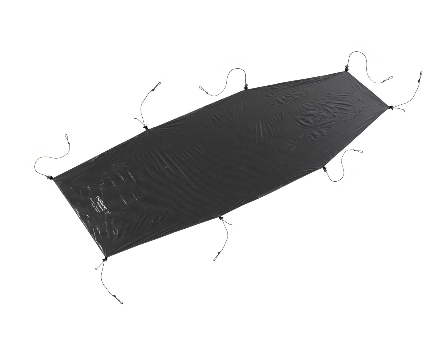 Halland 2 PU/LW Zeltunterlage - Black