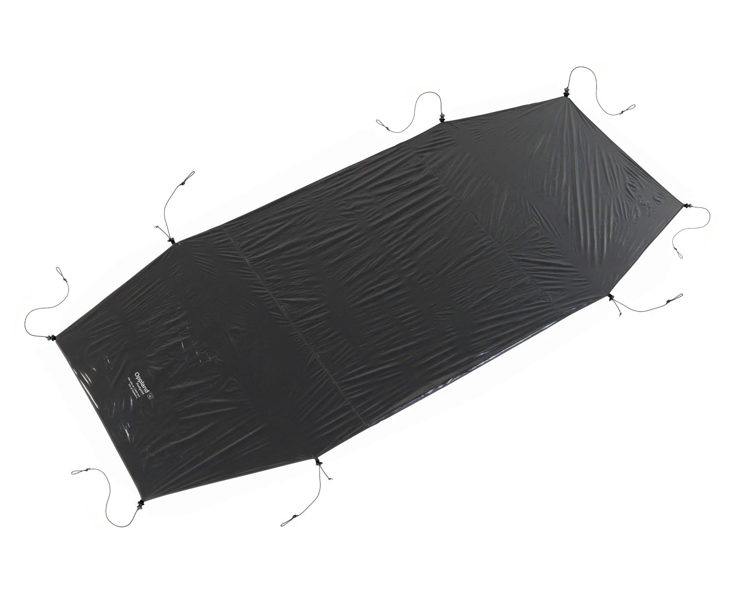 Oppland 4 Zeltunterlage - Black