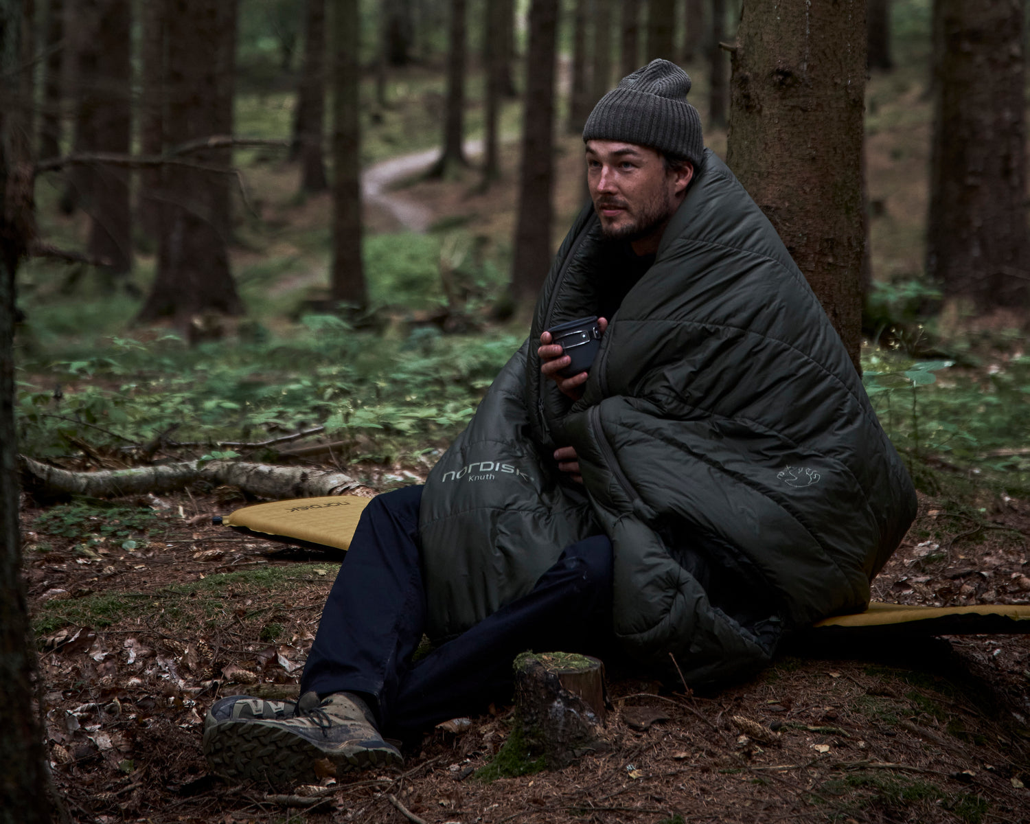 Knuth ±0° Mummy Sleeping Bag - Forest Night Green