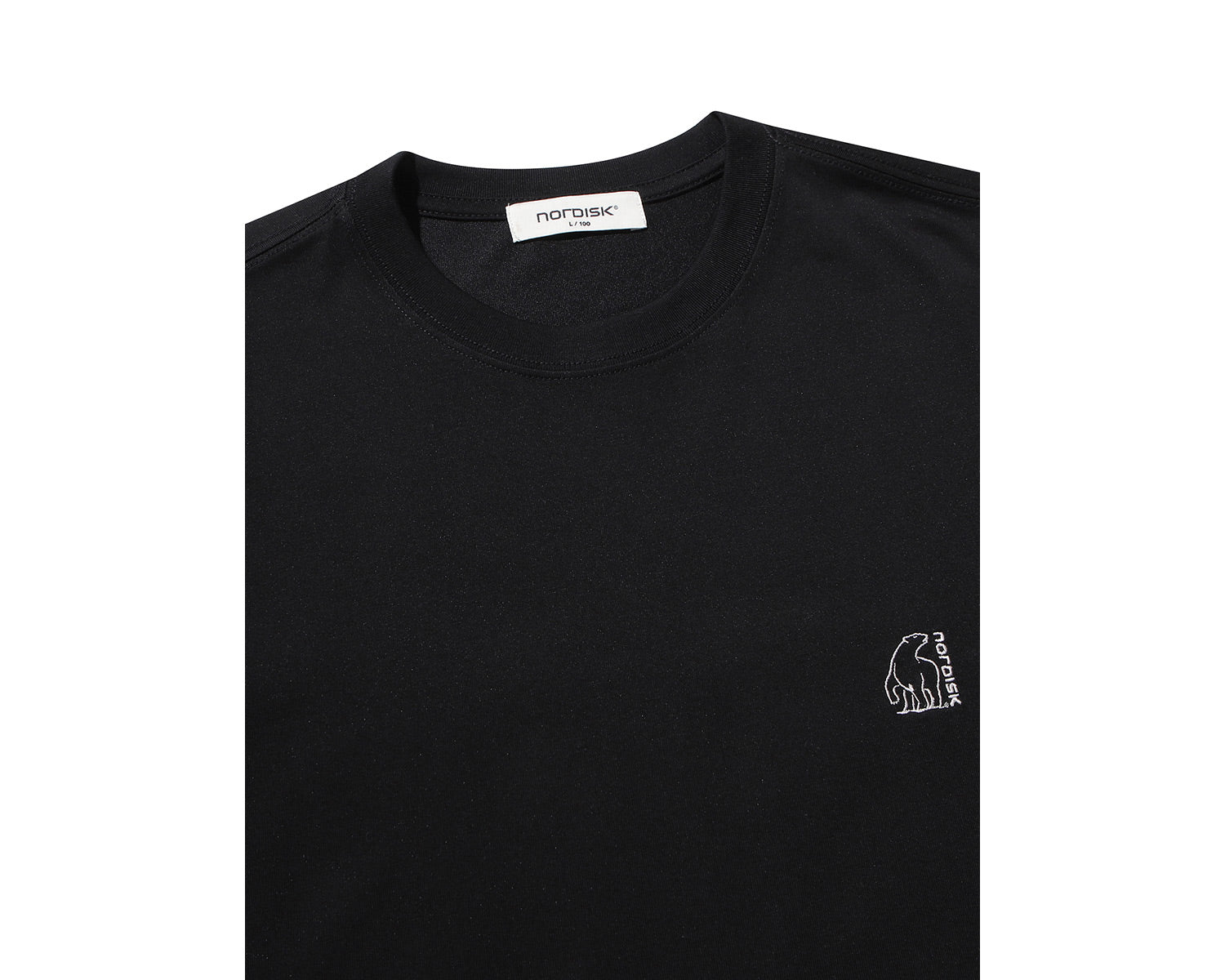 Eisbär Langarm-T-Shirt Herren - Black