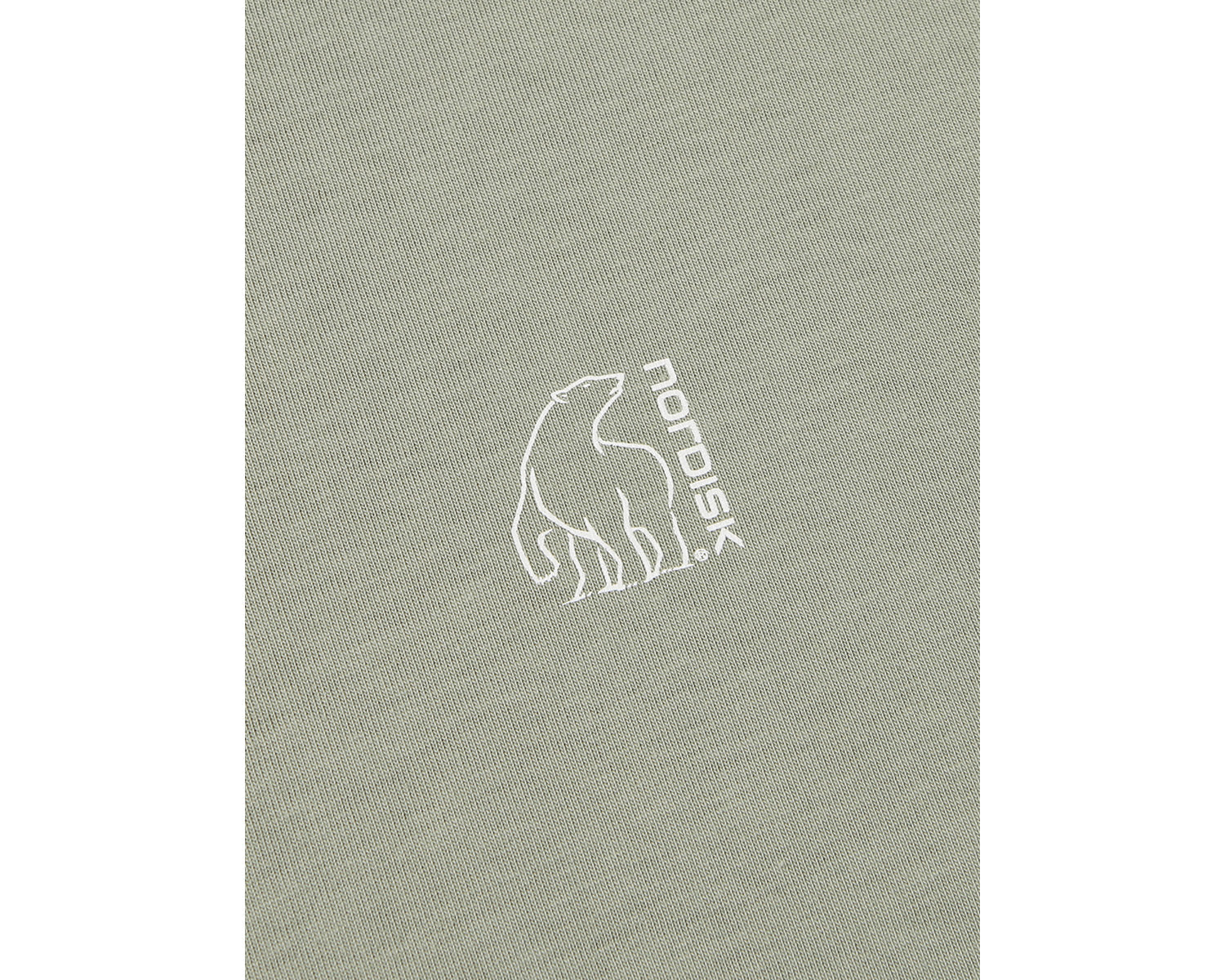 Tea Time Cartoon Eisbär T-Shirt Unisex - Khaki