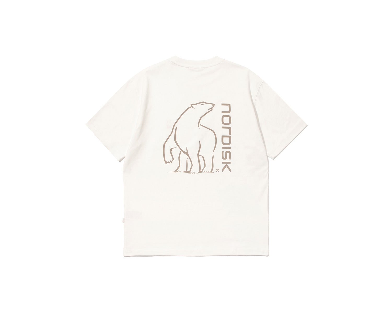 Eisbär Kurzarm-T-Shirt Unisex - Off White