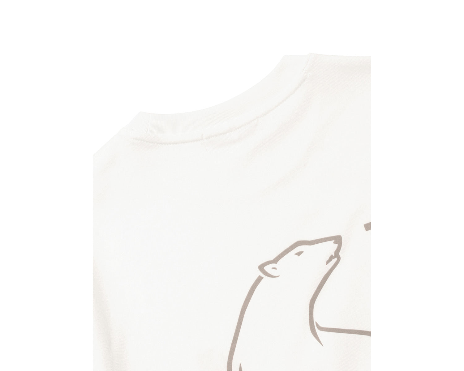 Eisbär Kurzarm-T-Shirt Unisex - Off White