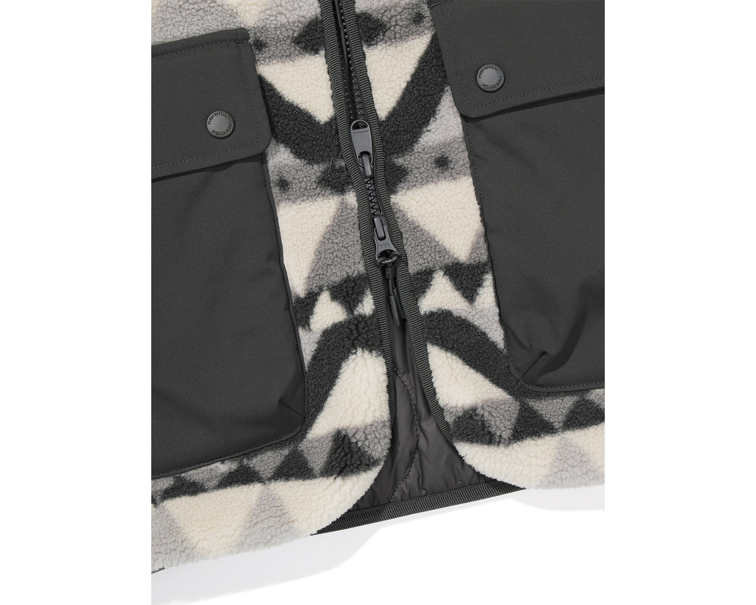 Fleecejacke Unisex - Grey