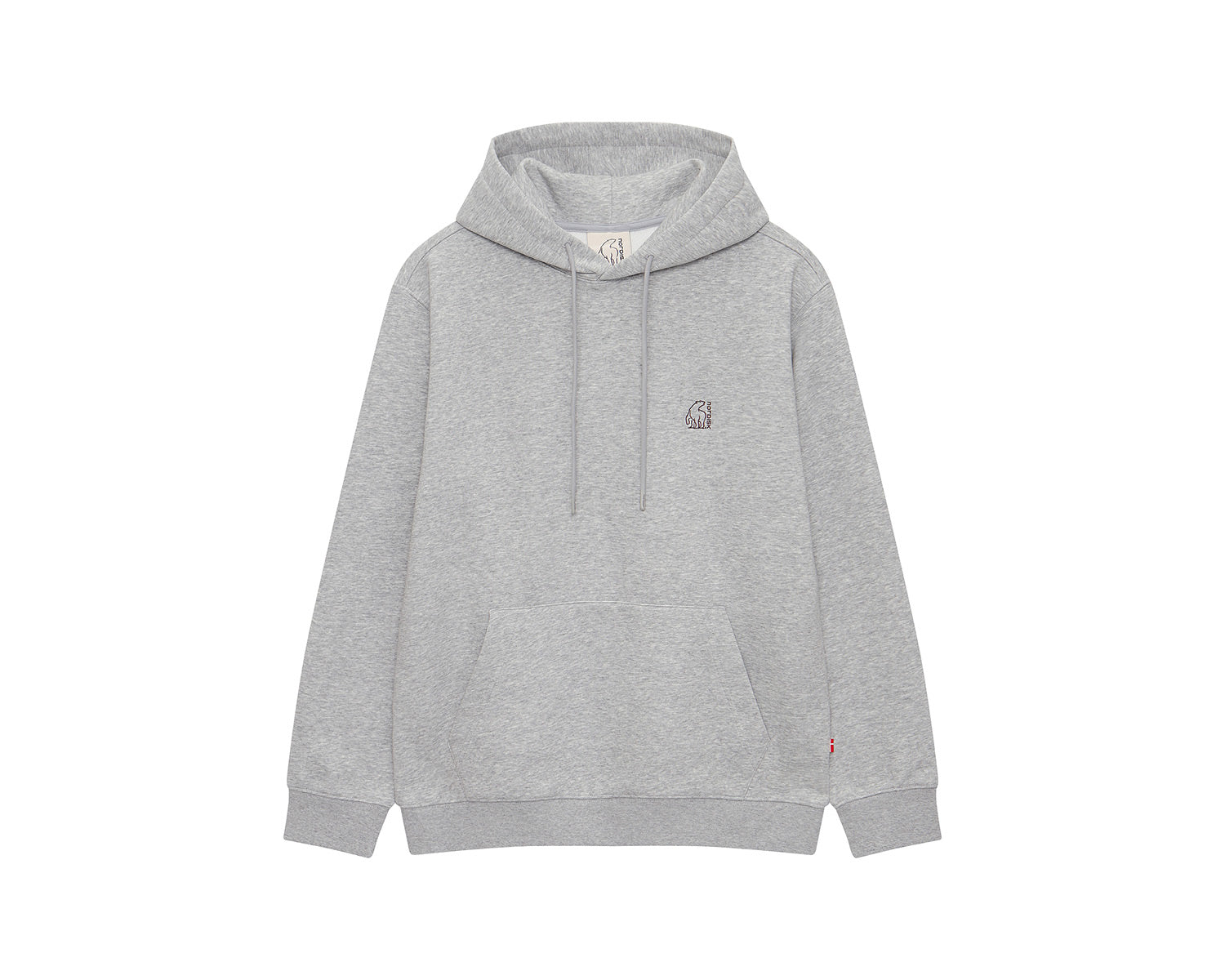 Basic Hoodie Unisex - Grey Melange