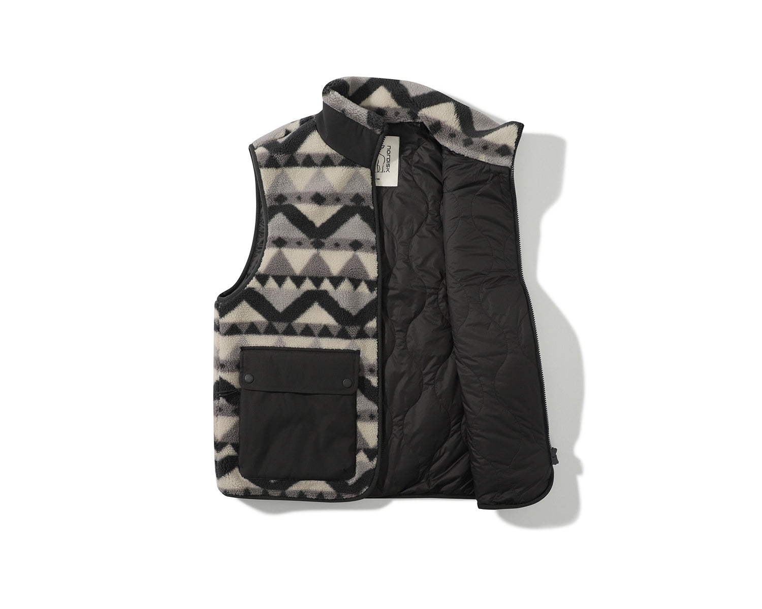 Fleeceweste Unisex - Grey