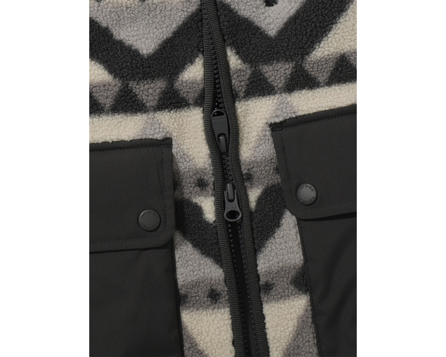 Fleeceweste Unisex - Grey