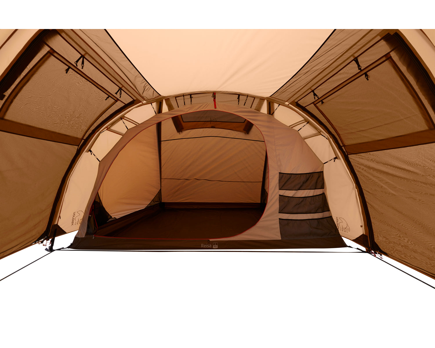 Reisa 4 PU Zelt - 4 Personen | Cashew/Brown