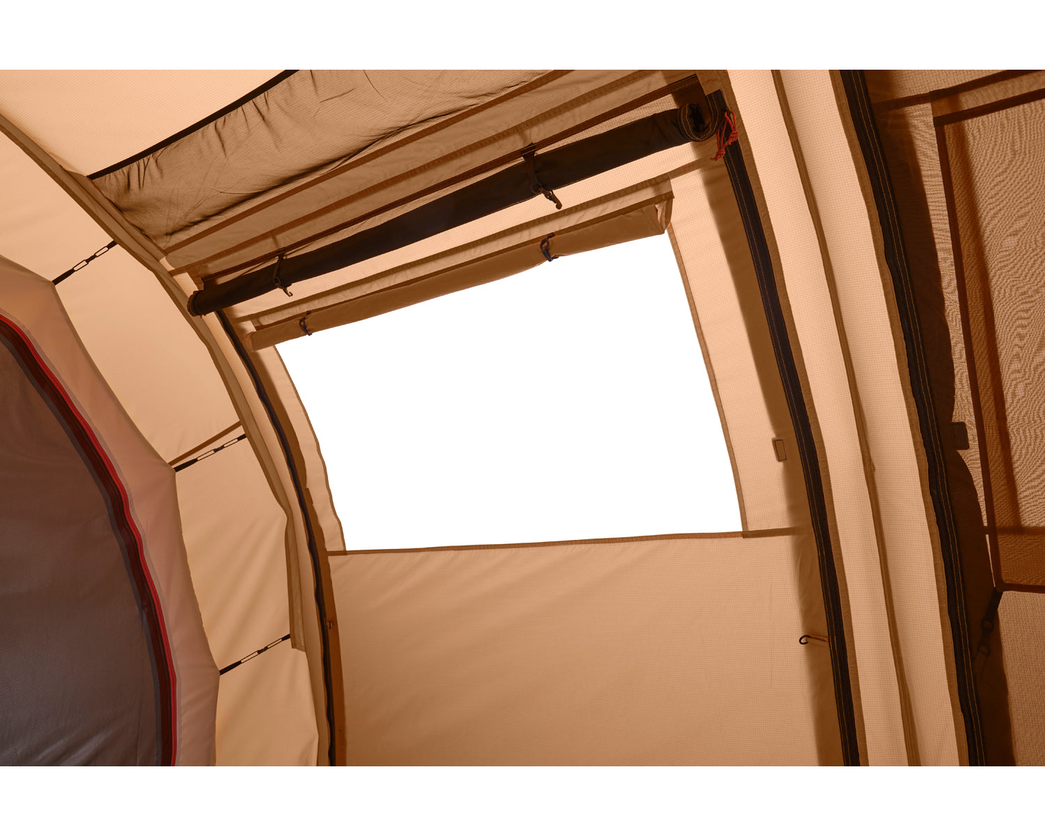 Reisa 6 PU Zelt - 6 Personen | Cashew/Brown