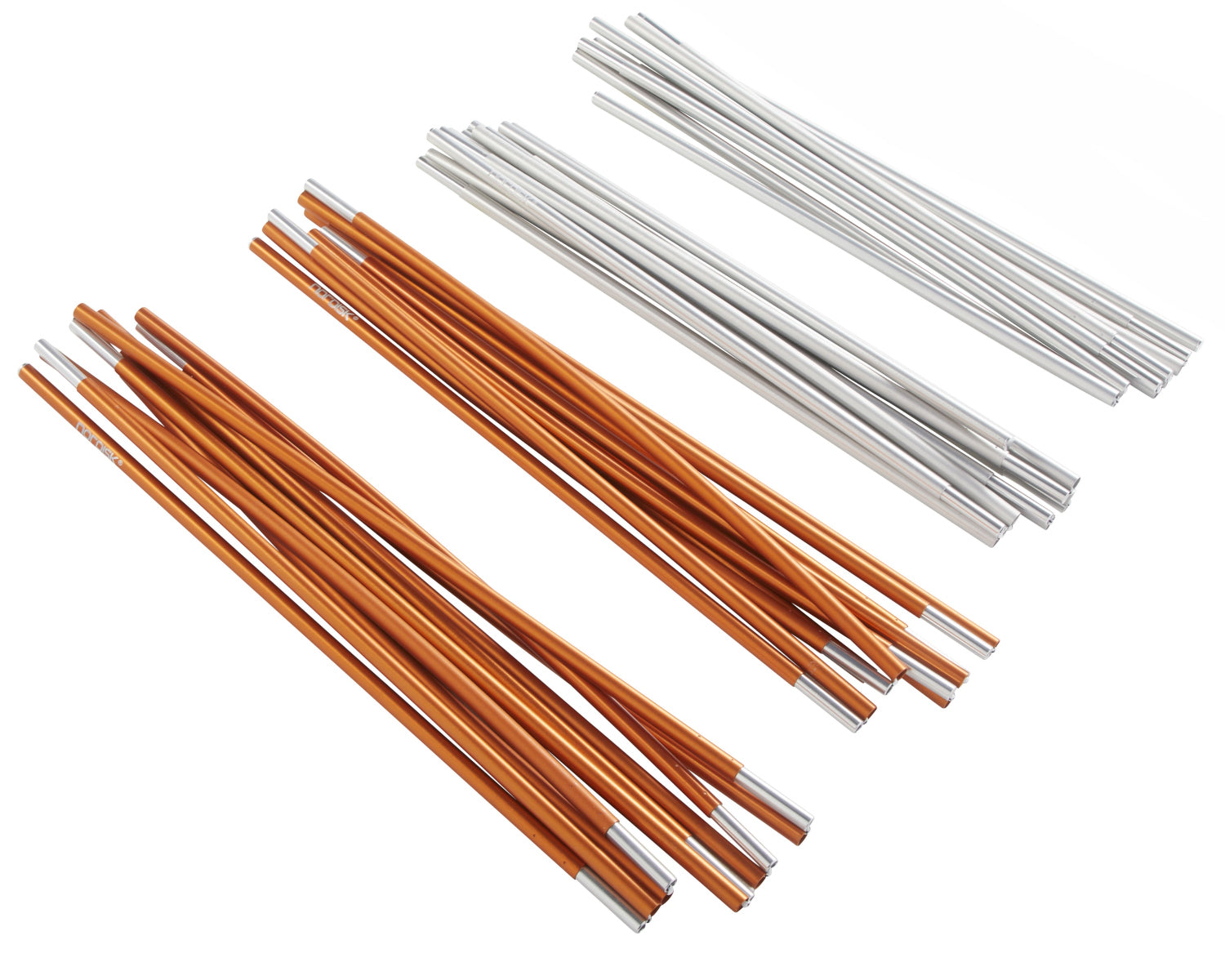 Reisa 6 PU Gestänge - Aluminium