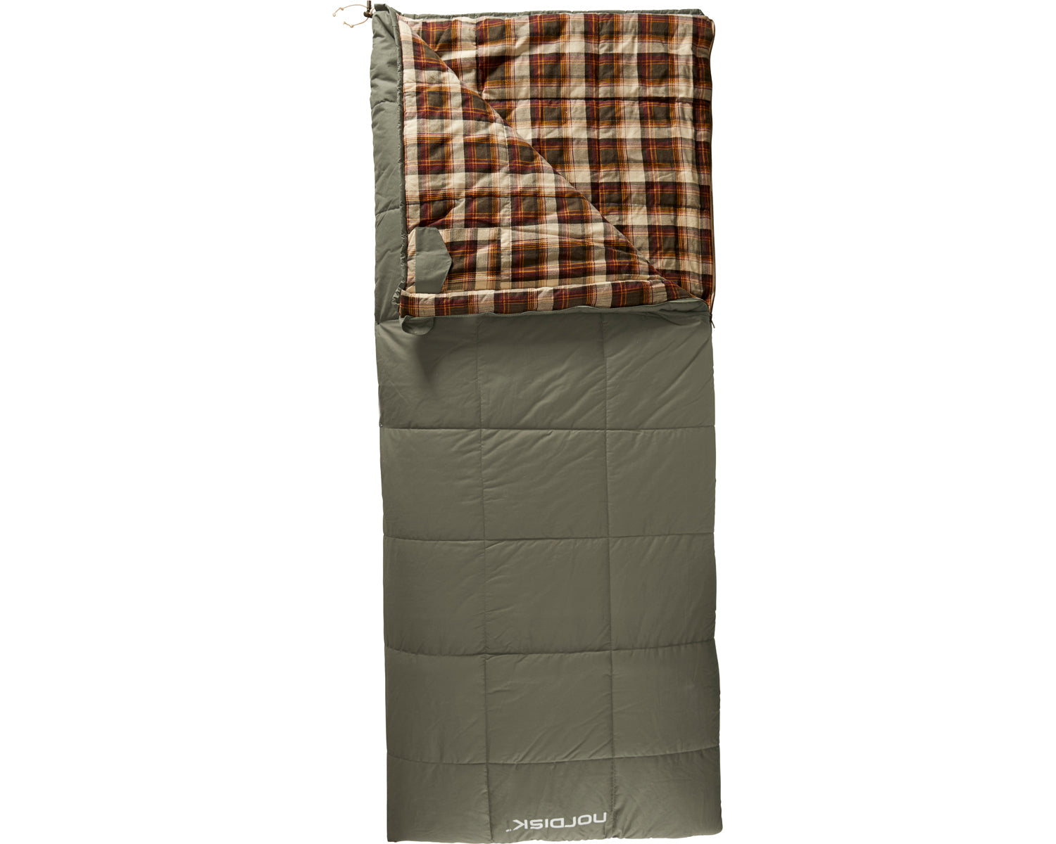 Almond -2° Schlafsack - Kunstfaser | Bungee Cord Brown