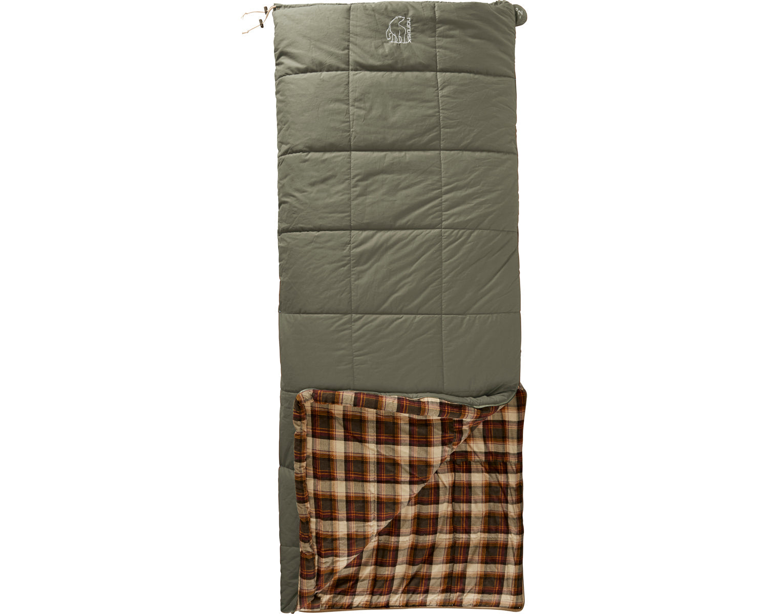 Almond -2° Schlafsack - Kunstfaser | Bungee Cord Brown