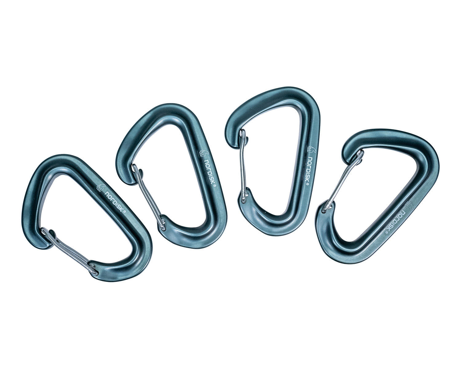 Aluminiumhaken XL (4 Stück) - Karabiner | Aluminium