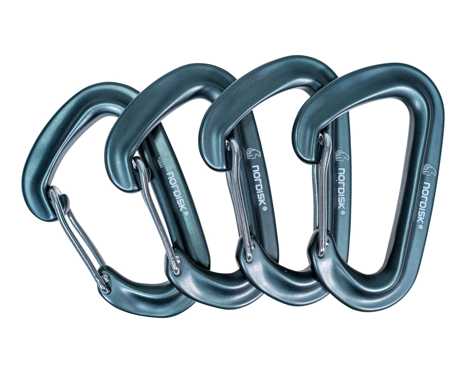 Aluminiumhaken XL (4 Stück) - Karabiner | Aluminium