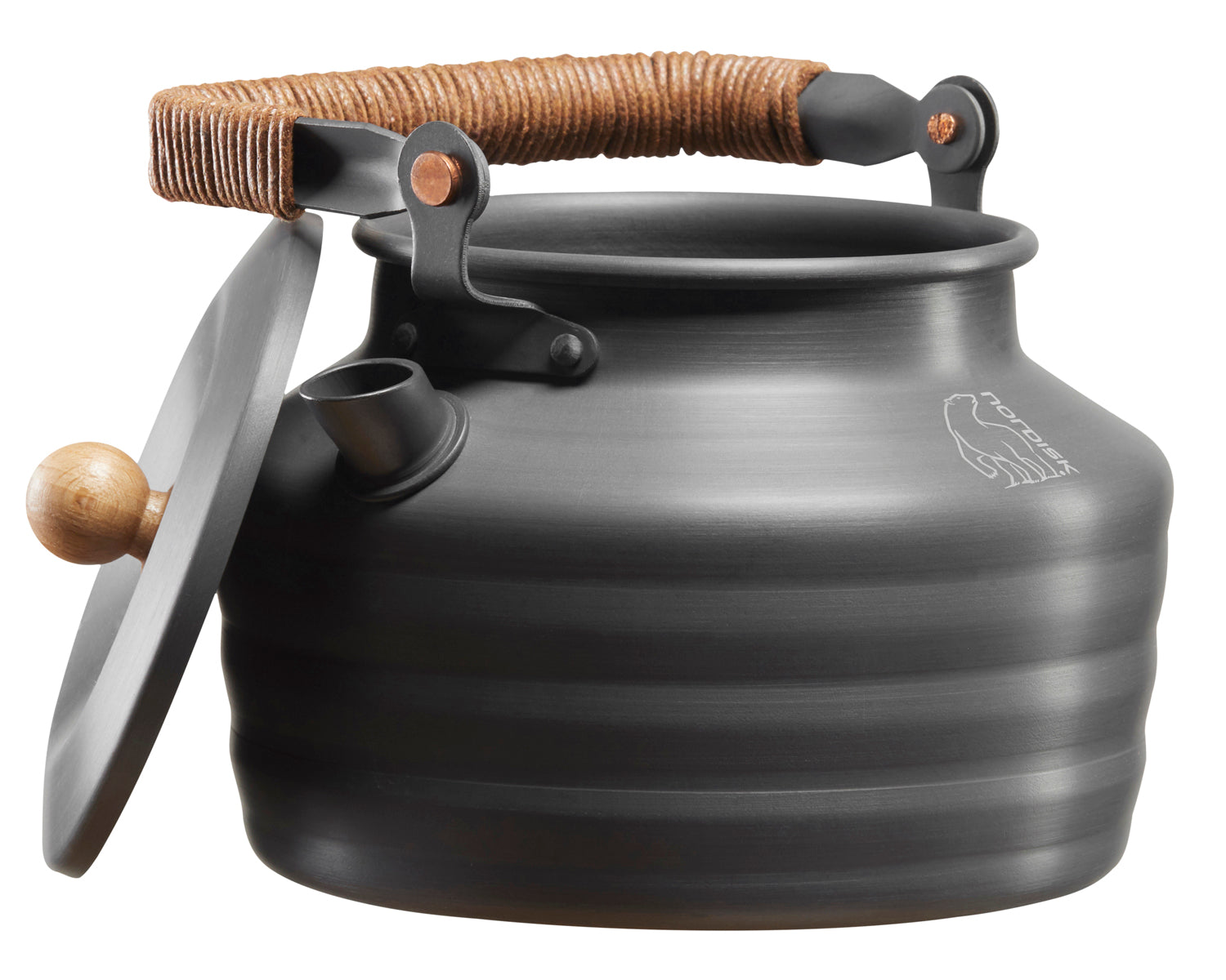 Aluminium Kettle - Charcoal