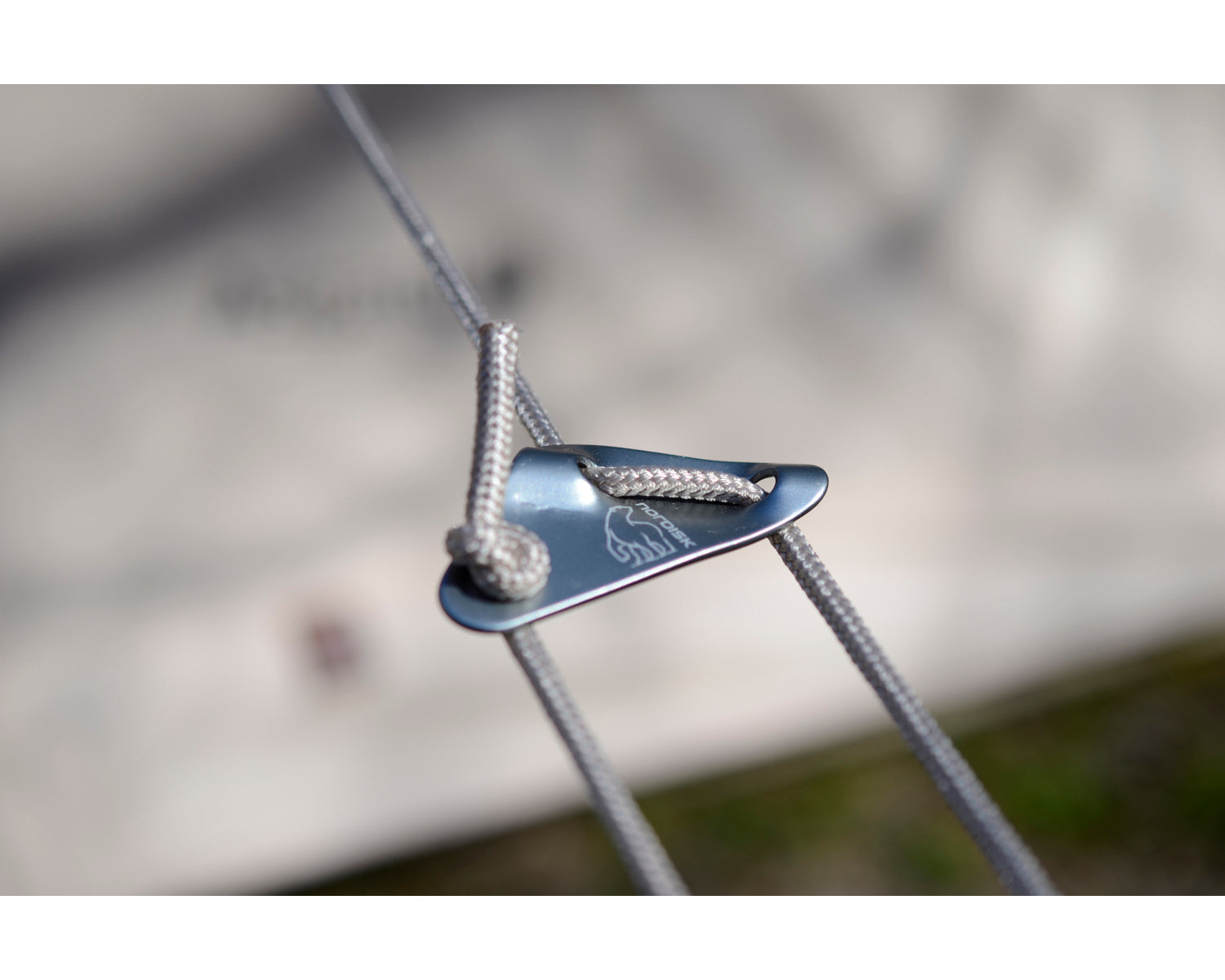 Aluminium Triangular Slider (10 Stück) - Abspannleine-Spanner | Matt Silver