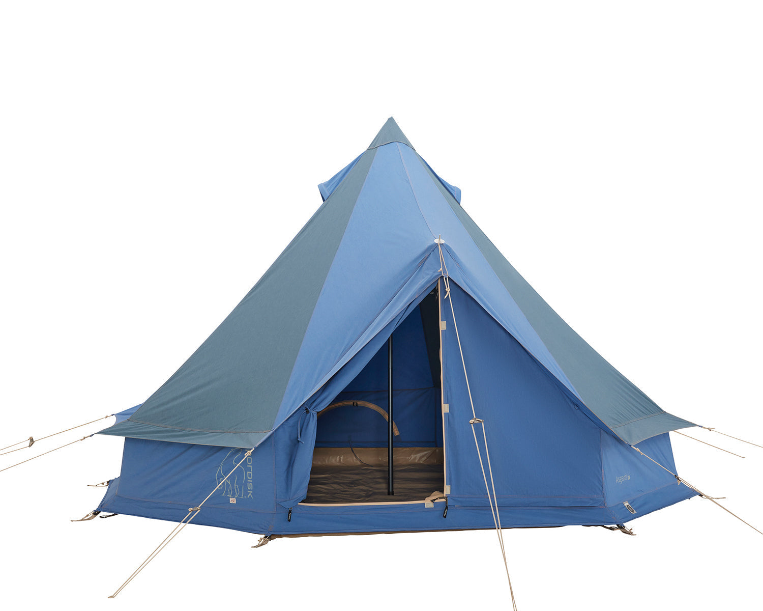 Asgard 7.1 Glamping Zelt - 7.1 m² | 2 Personen | Denim