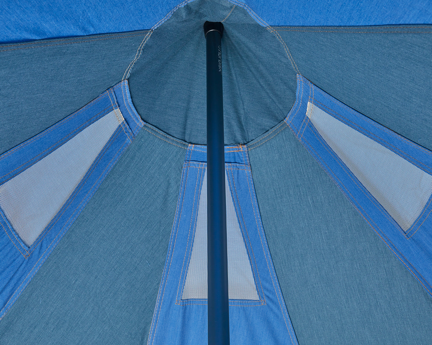 Asgard 7.1 Glamping Zelt - 7.1 m² | 3 Personen | Denim