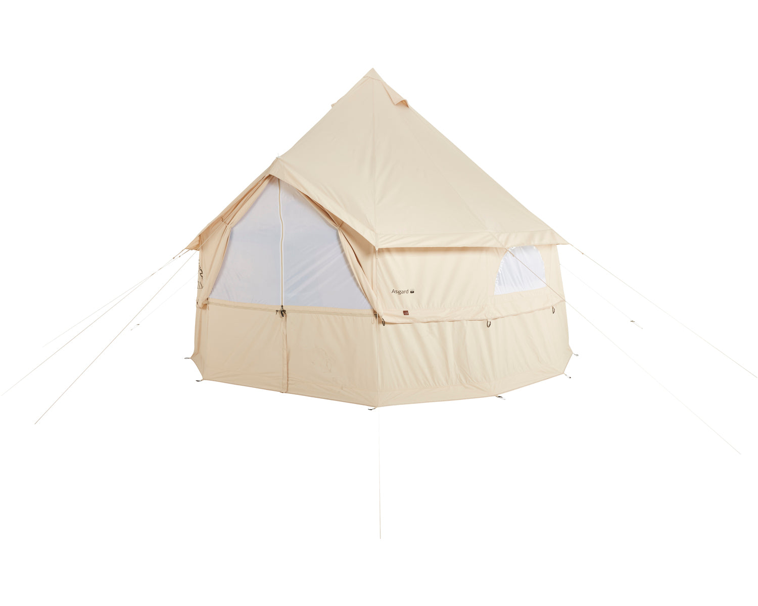 Asgard 12.6 Wall Extension Set - 6 Personen | Sandshell