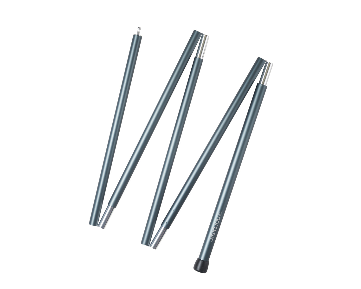 Extendable Stange 202-232 cm (1 Stück) - Aluminium