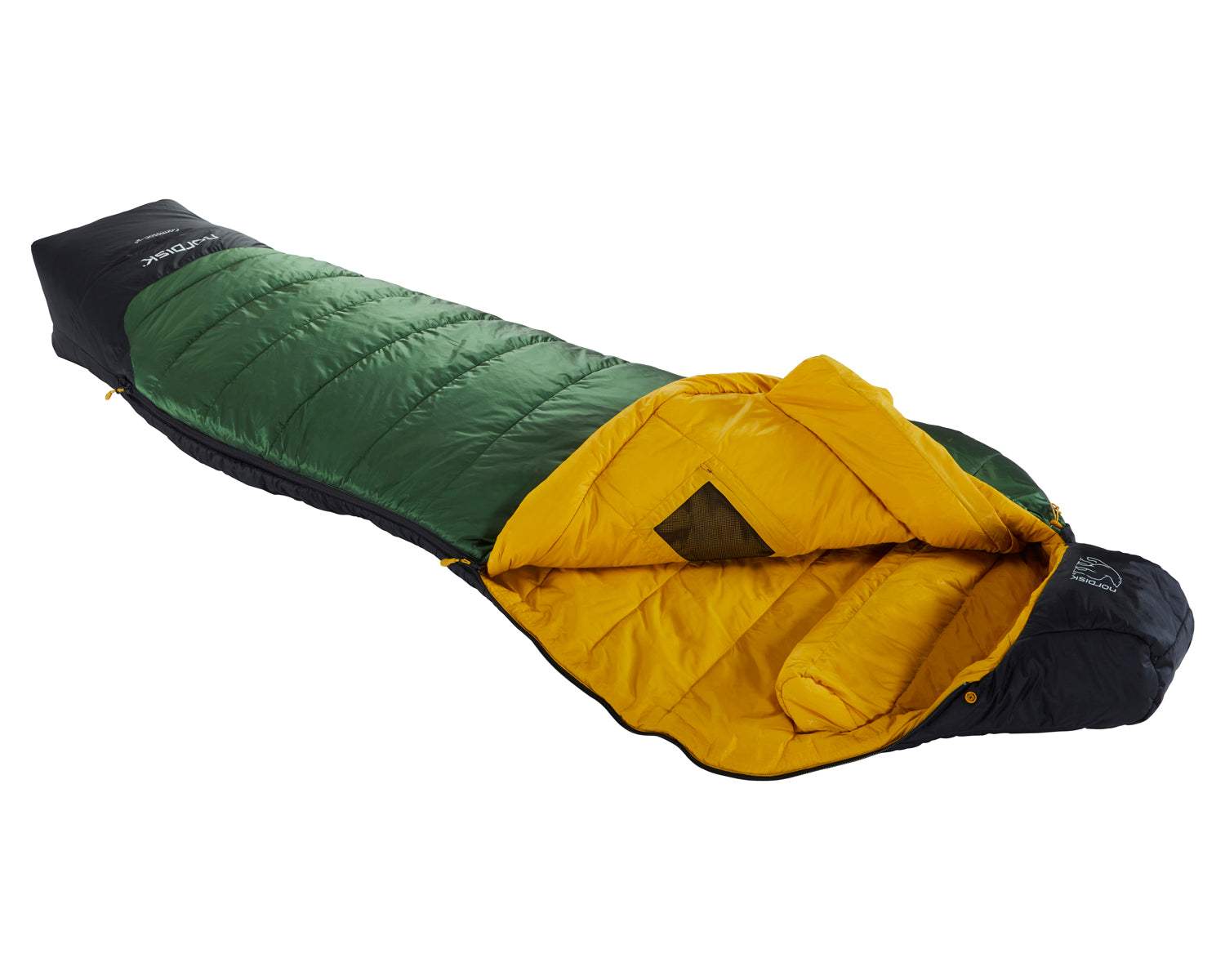 Gormsson -2° Curve Schlafsack - Kunstfaser | Artichoke Green