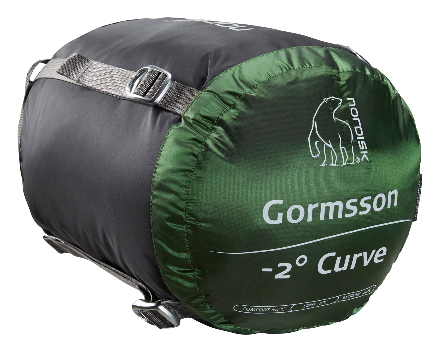 Gormsson -2° Curve Schlafsack - Kunstfaser | Artichoke Green