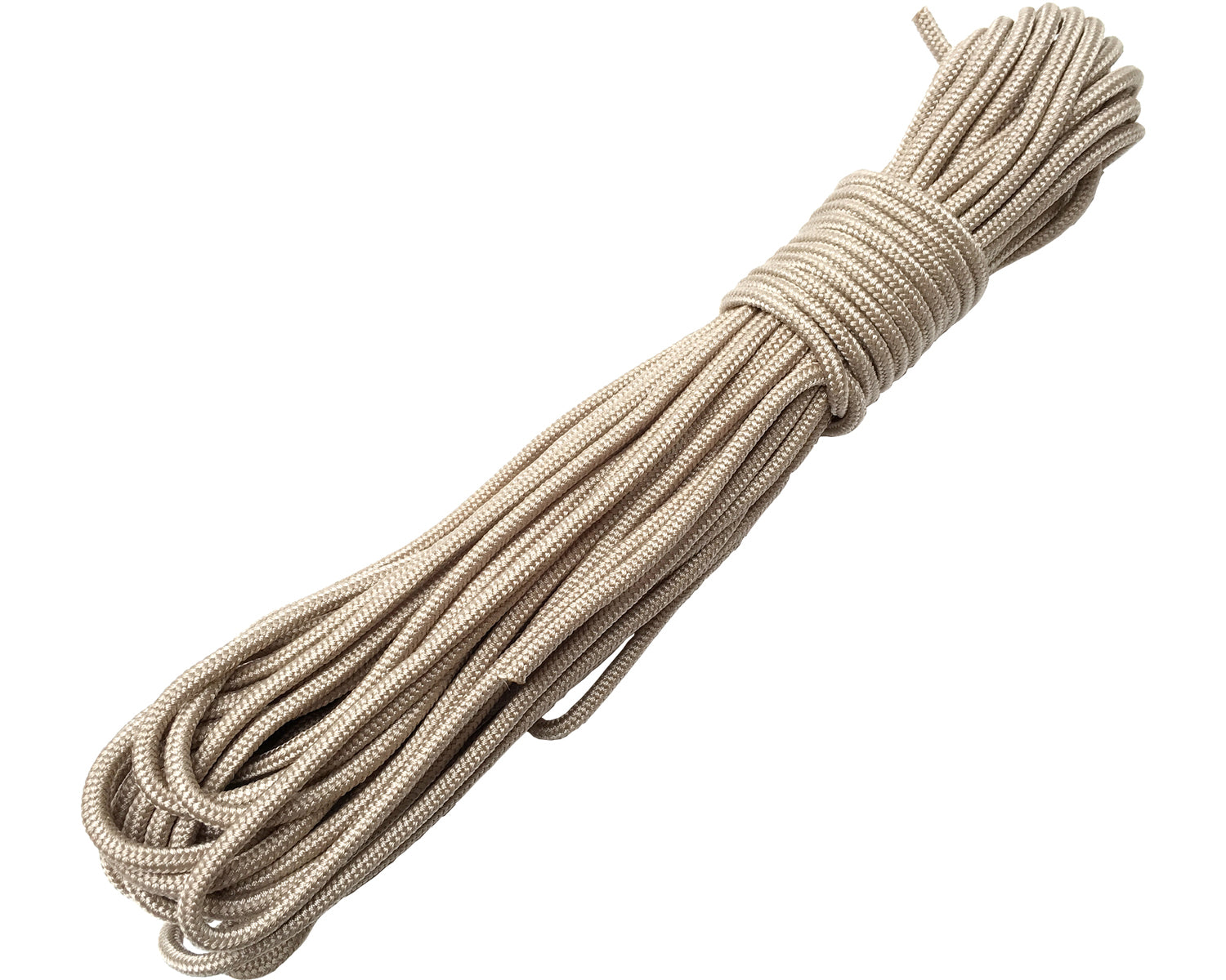 High Tenacity 5.0 mm Abspannleine (20m) - Beige