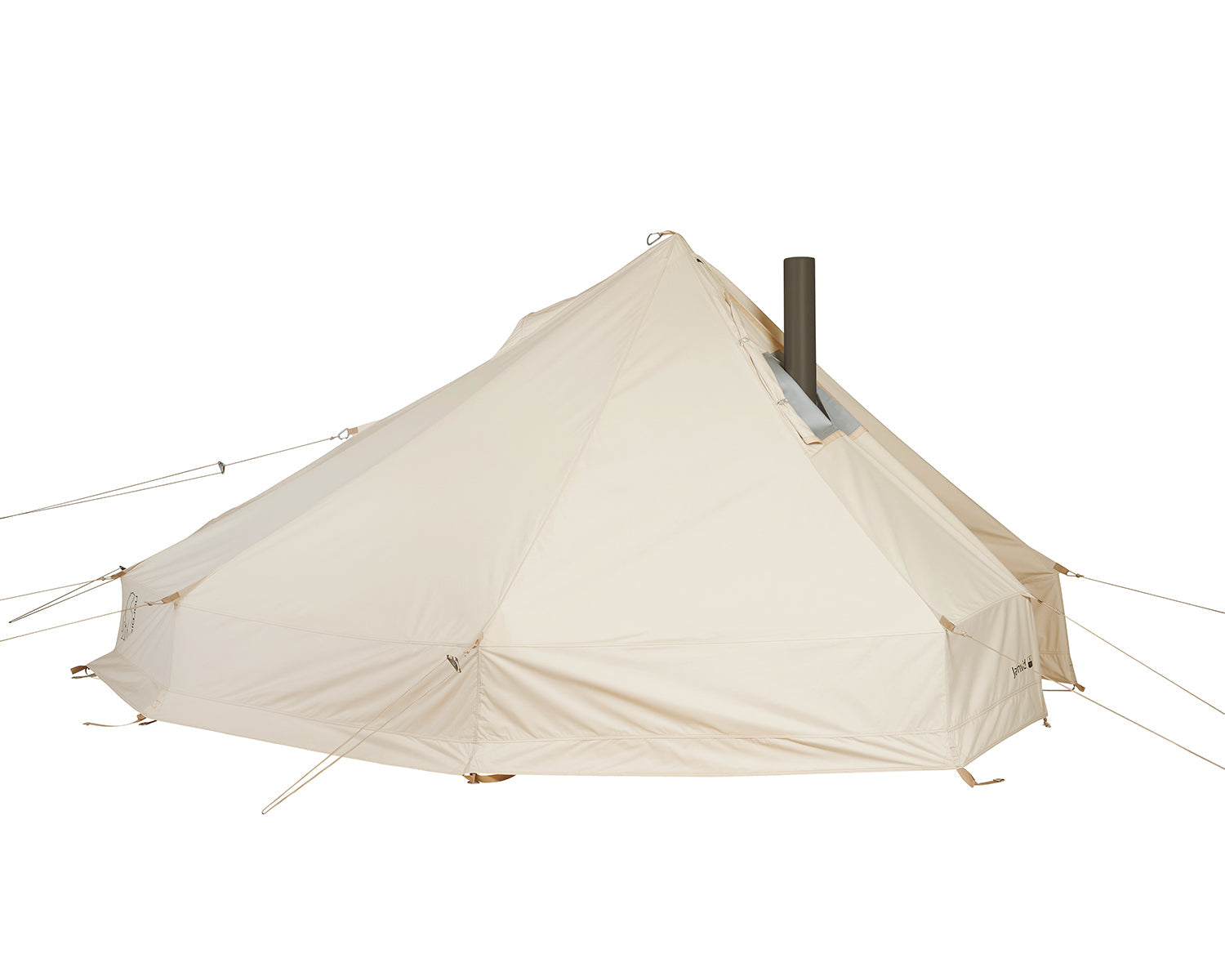 Jarnvid 8 Glamping Zelt - 8 m² | 4 Personen | Sandshell
