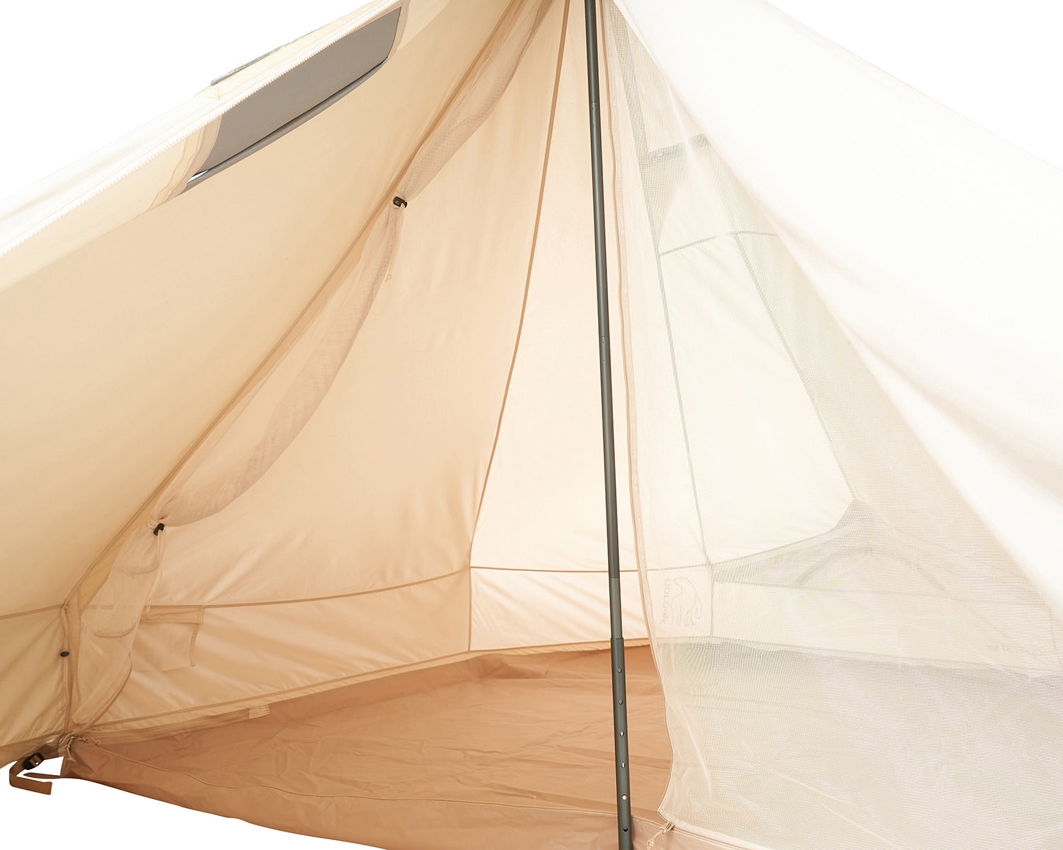 Jarnvid 8 Glamping Zelt - 8 m² | 4 Personen | Sandshell