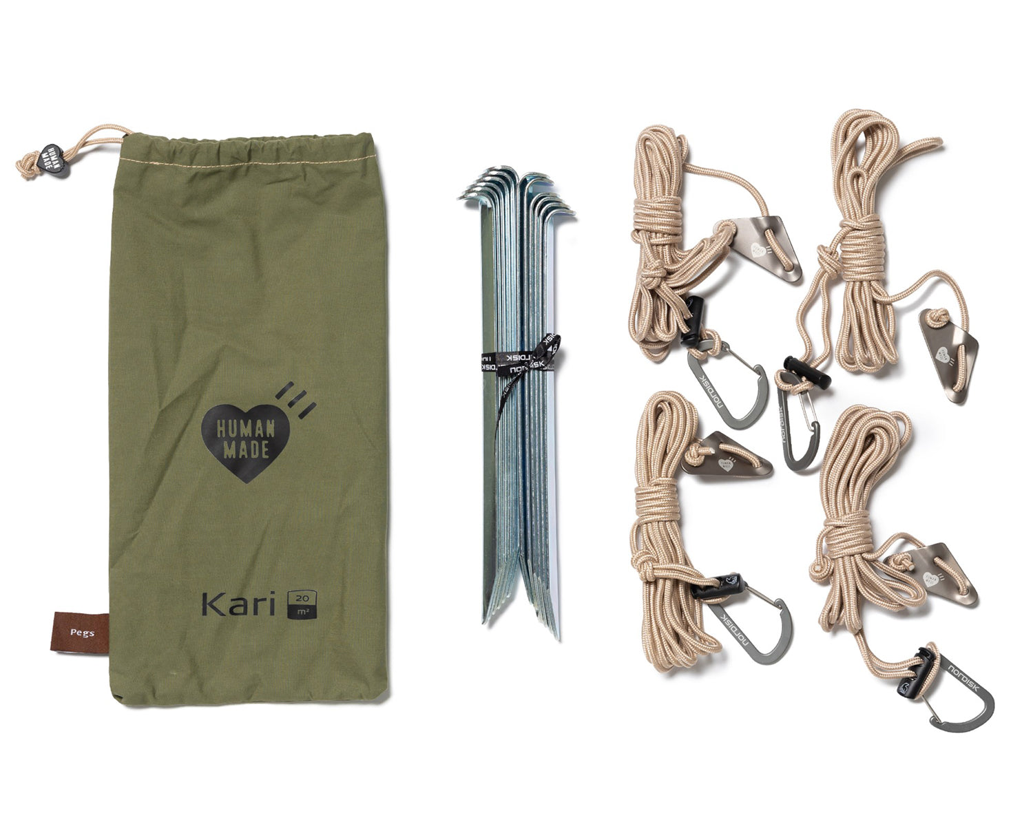 Kari 20 Baumwolle-Tarp - Limited Edition | 20 m² | Sphagnum