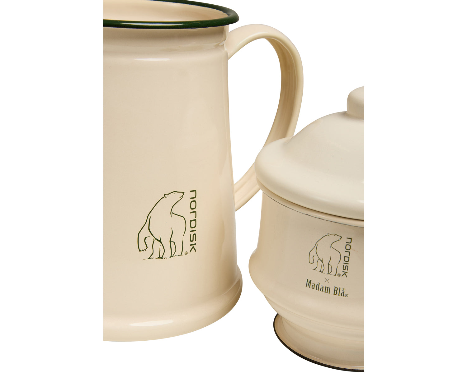 Madam Blå Kaffeekanne - Cream