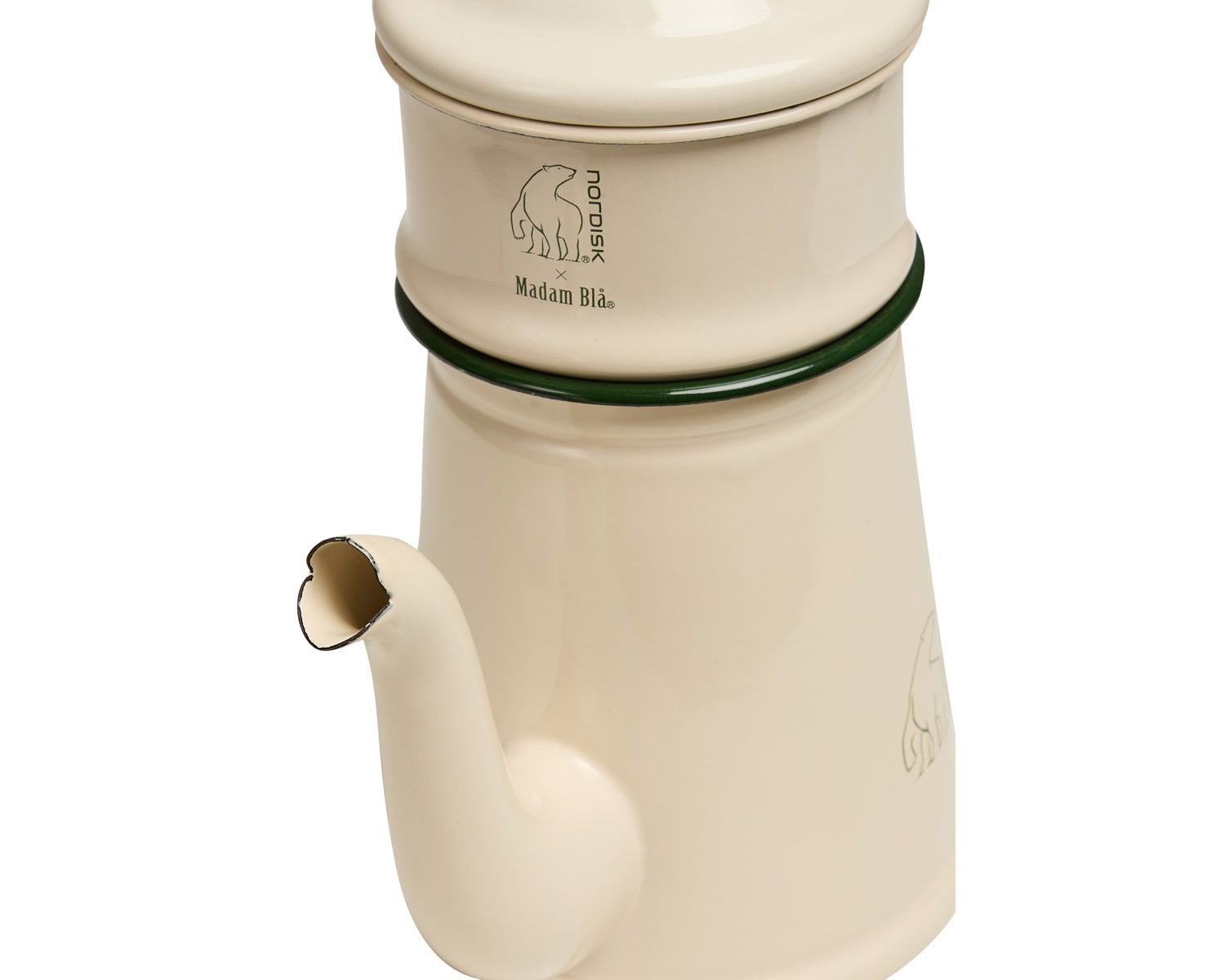 Madam Blå Kaffeekanne - Cream