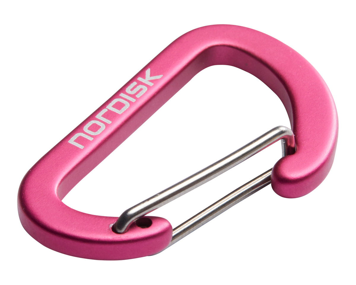 Aluminiumhaken Mini (12 Stück) - Karabiner | Azalea Cherry Pink