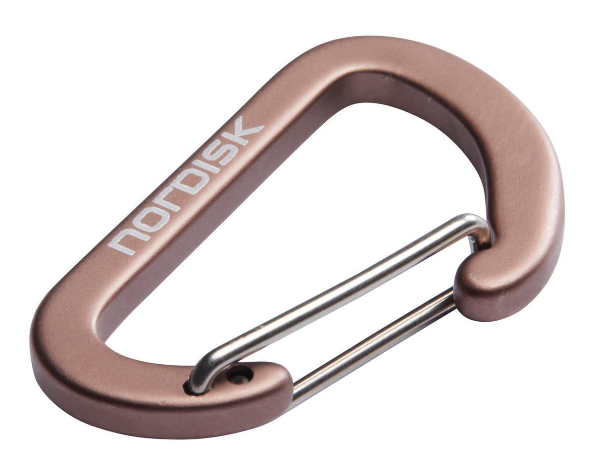 Aluminiumhaken Mini (12 Stück) - Karabiner | Dachshund Chocolate