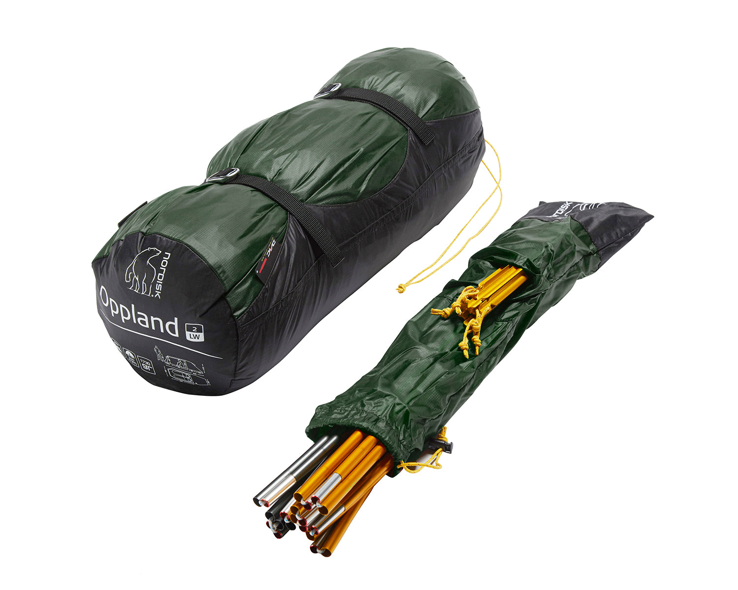 Oppland 2 LW Zelt - 2 Personen | Forest Green