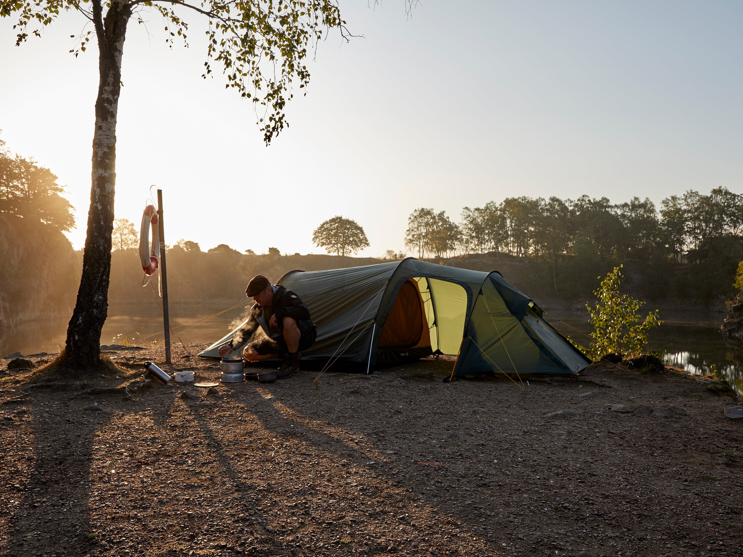 Oppland 3 SI Zelt - 3 Personen | Forest Green