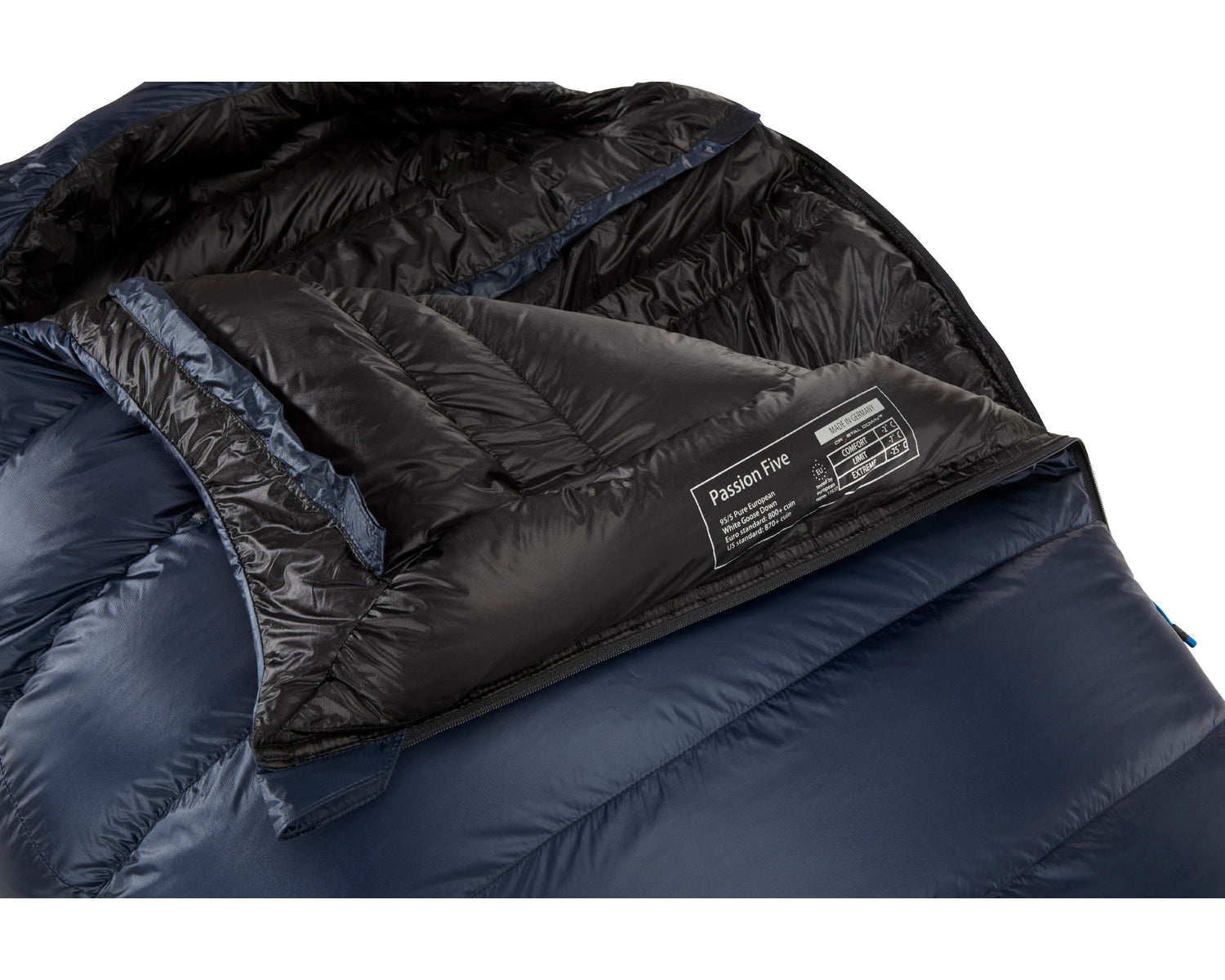 Passion Five Schlafsack - Daune (-7° C) | Mood Indigo