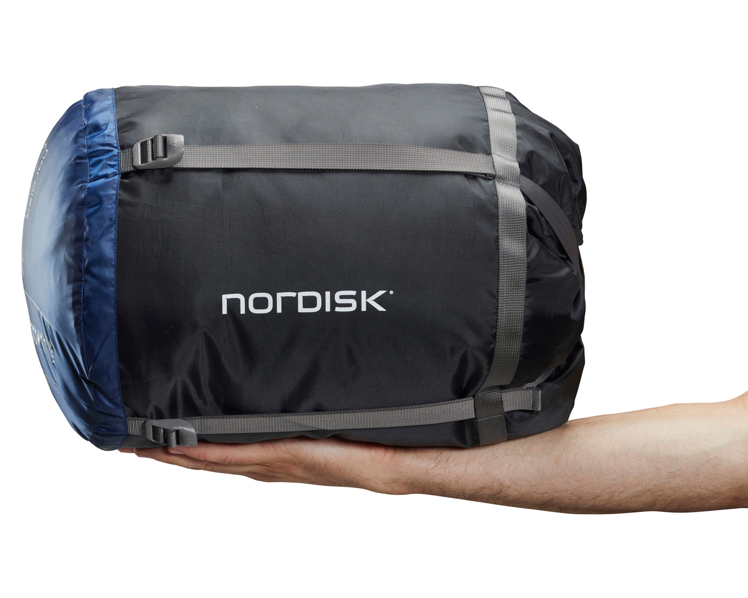 Puk -10° Mummy Schlafsack - Kunstfaser | True Navy/Mustard Yellow/Black