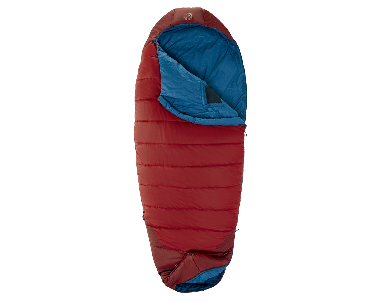 Puk +4° Egg Schlafsack - Kunstfaser | Sundried Tomato