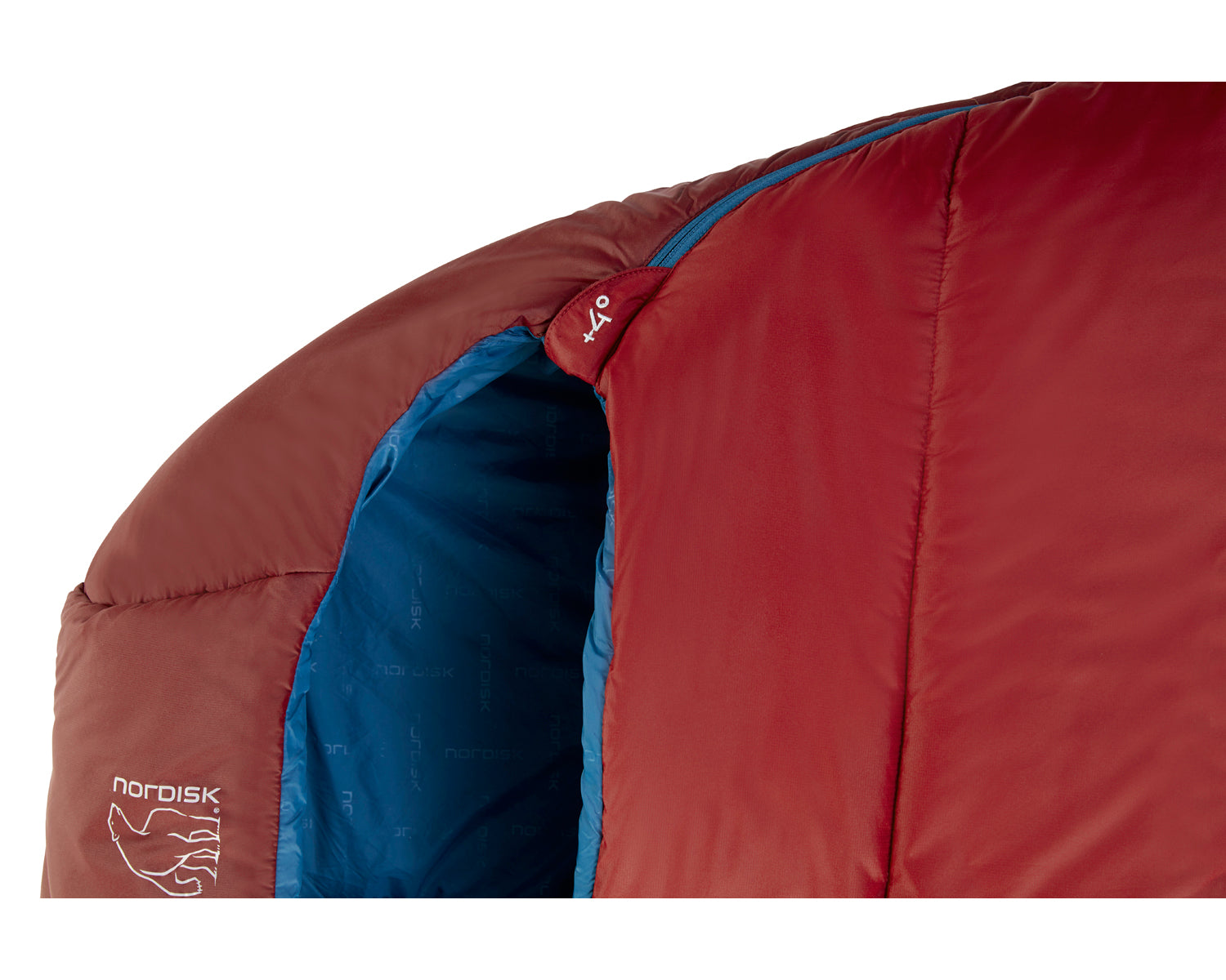 Puk +4° Egg Schlafsack - Kunstfaser | Sundried Tomato