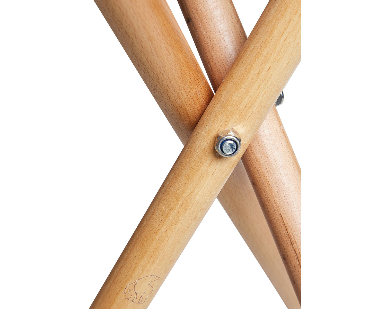 Rebild Wooden Tripod - Hocker | Neutral