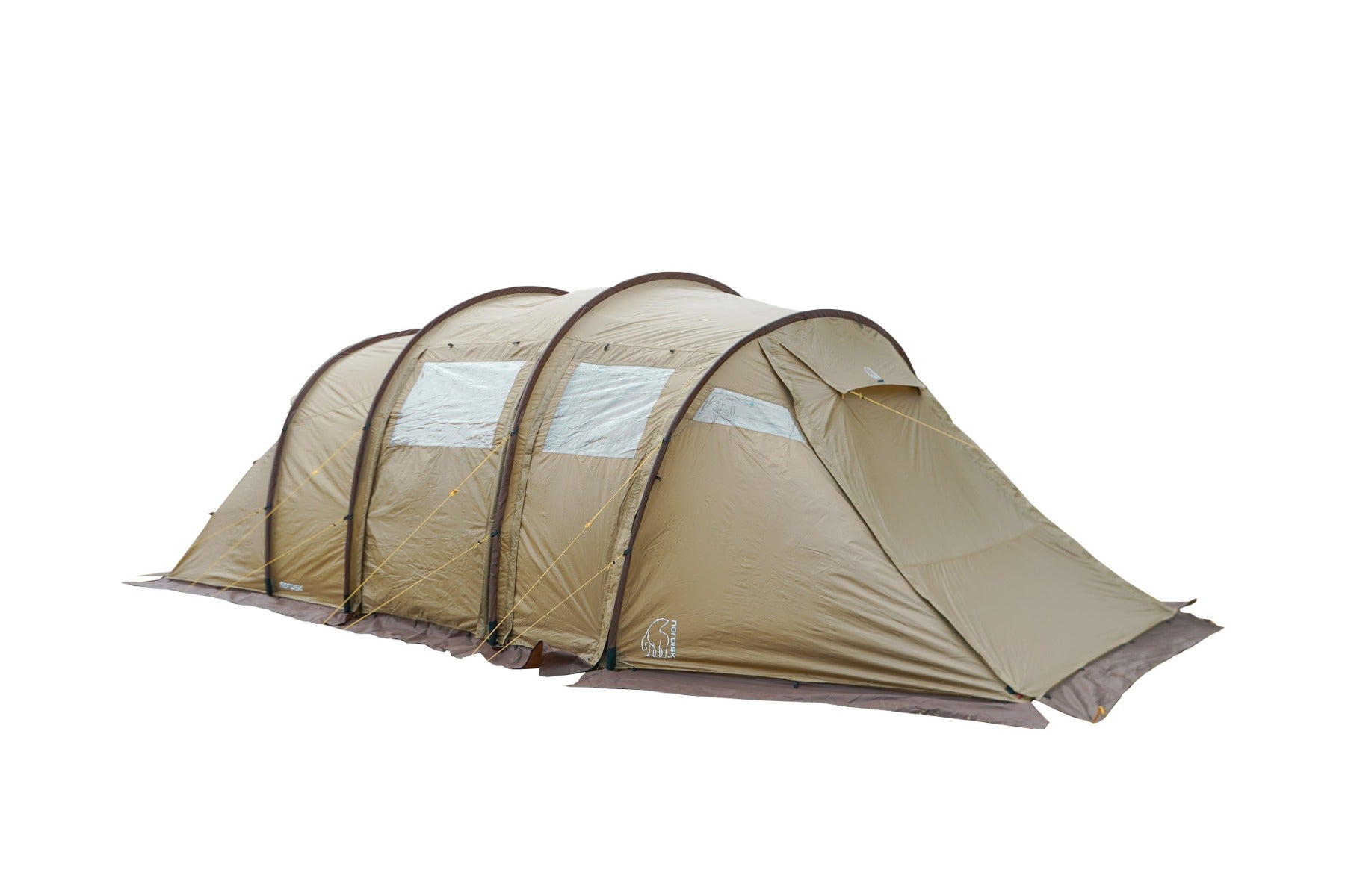 Reisa 6 PU Zelt mit Bodenschürze 6 Personen Beige