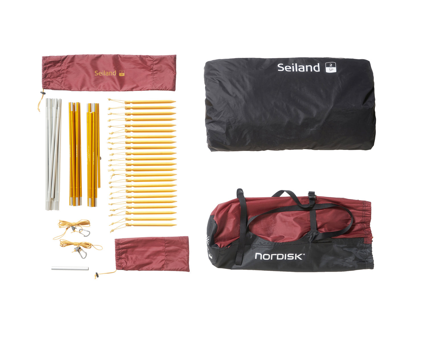 Seiland 2 SP Zelt - 2 Personen | Burnt Red