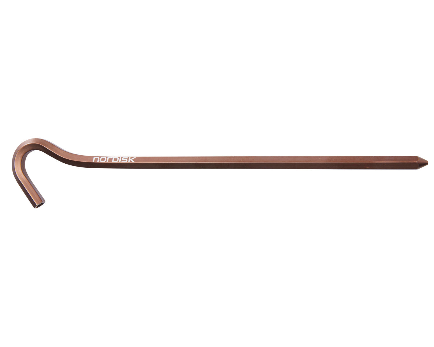 Aluminium Skewer Pegs (10 Stück) - Heringe | Dachshund Chocolate