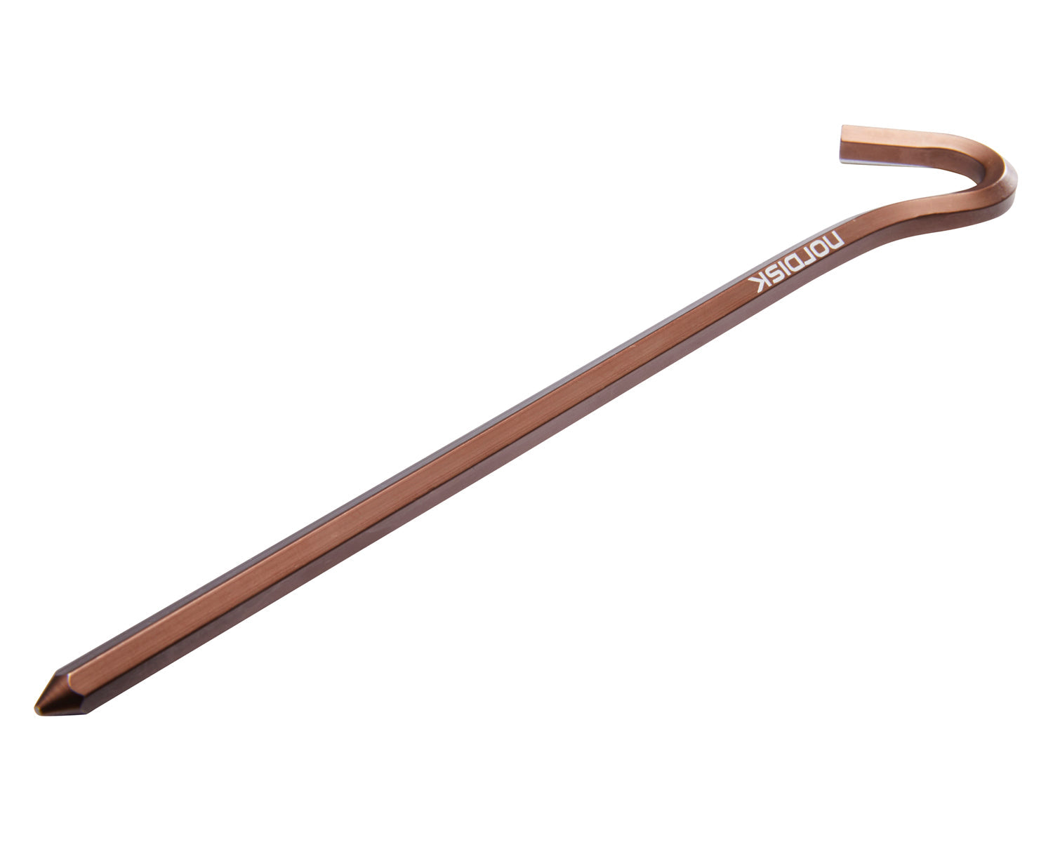 Aluminium Skewer Pegs (10 Stück) - Heringe | Dachshund Chocolate