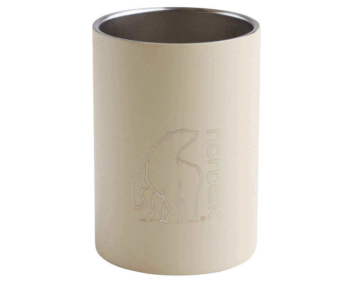 Becher 300ml Stahl Sandshell