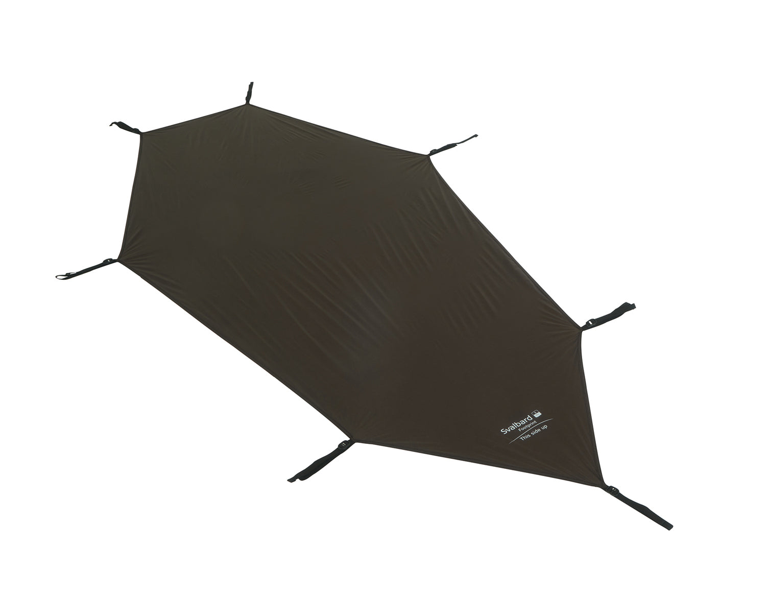 Svalbard 1 PU/SI Zeltunterlage - Demitasse Brown