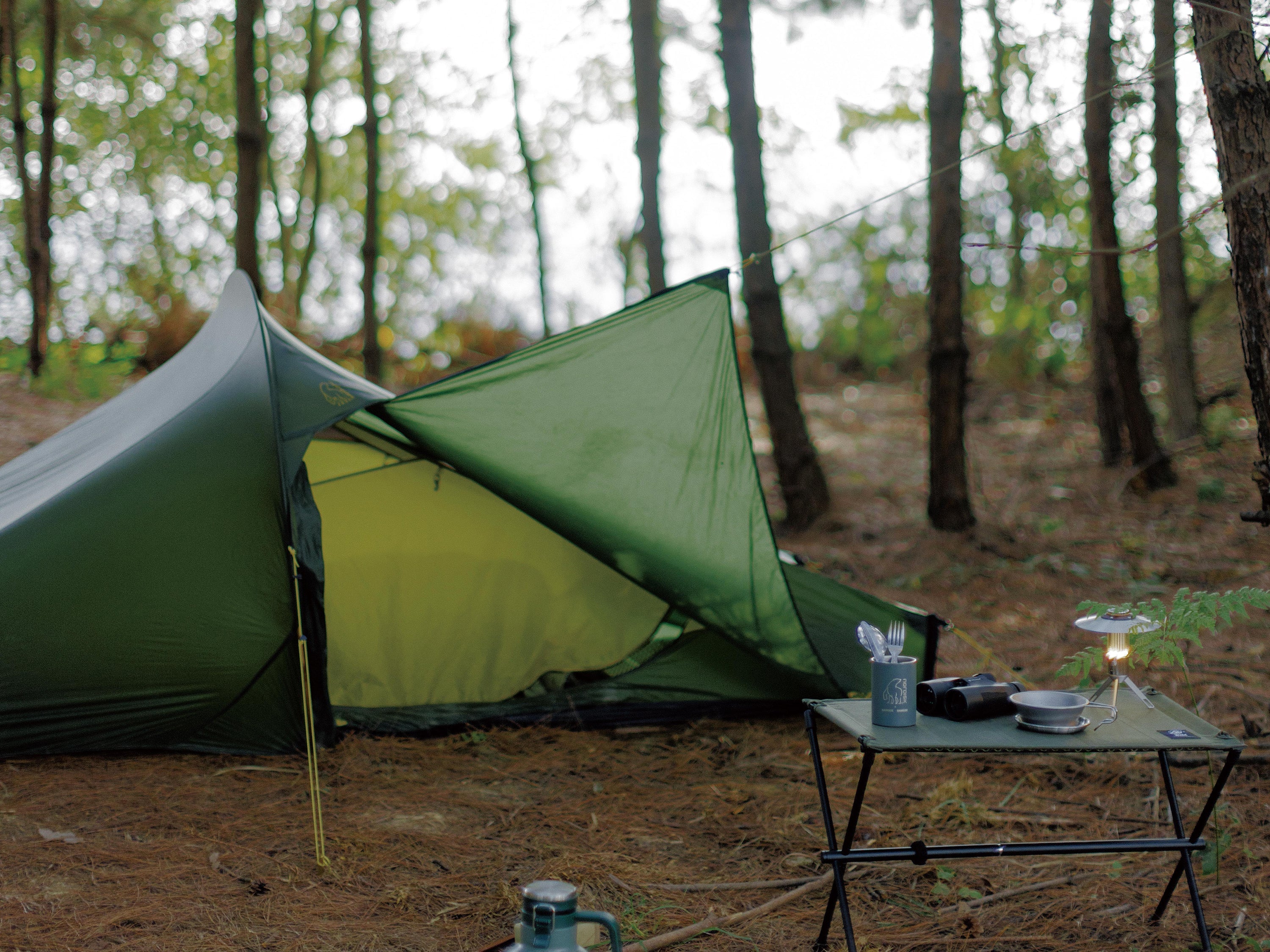 Telemark 2.2 LW Zelt - 2 Personen | Forest Green
