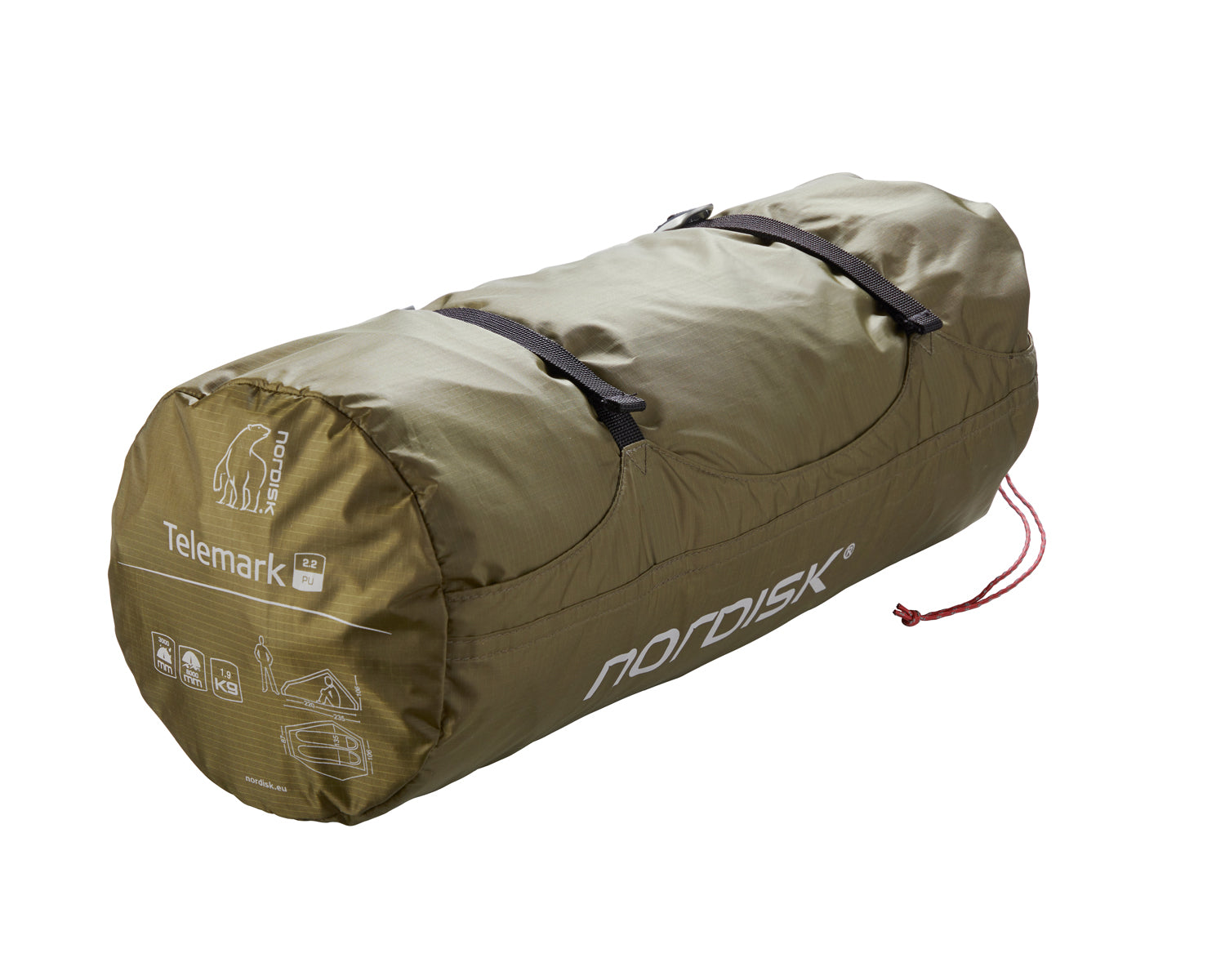 Telemark 2.2 PU Zelt - 2 Personen | Dark Olive